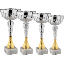 Serie di 4 coppe cm 32-30-27-24 - m6