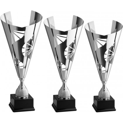 cod. 1.039 - Serie di 3 trofei cm 68-67-65 Made in Italy