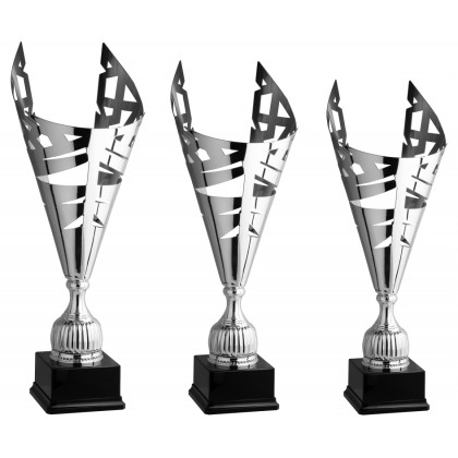 cod. 1.149 - Serie di 3 trofei cm 75-69-65 Made in Italy