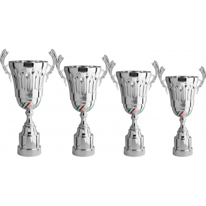 cod. 1.259 - Serie di 4 Trofei da cm 60 a 45 Made in Italy