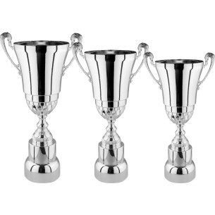 cod. 2.139 - Serie di 3 trofei cm 71-62-55 Made in Italy