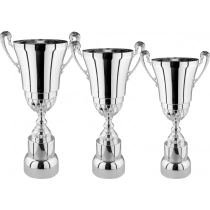cod. 2.139 - Serie di 3 trofei cm 71-62-55 Made in Italy