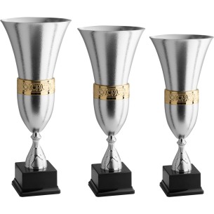 cod. 2.419 - Serie di 3 trofei cm 58-55-49 Made in Italy