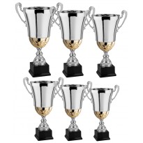 cod. 2.499 - Serie di 6 Trofei da cm 58 a 32 Made in Italy