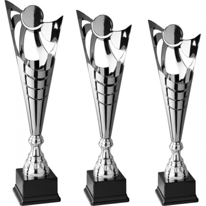 cod. 3.179 - Serie di 3 trofei cm 52-46-43 Made in Italy