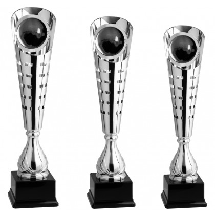 cod. 4.089 - Serie di 3 trofei cm 56-51-49 Made in Italy