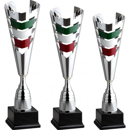 cod. 4.149 - Serie di 3 trofei cm 63-57-51 Made in Italy