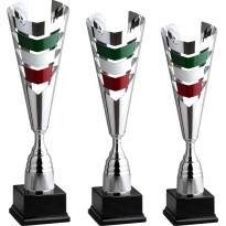 cod. 4.149 - Serie di 3 trofei cm 63-57-51 Made in Italy