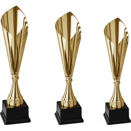 cod. 4.489 - Serie di 3 trofei cm 47-44-41 Made in Italy