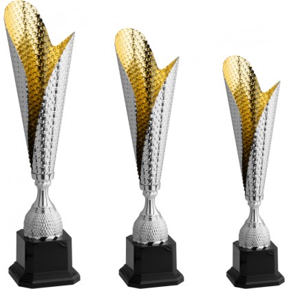 cod. 4.539 - Serie di 3 trofei cm 49-43-38