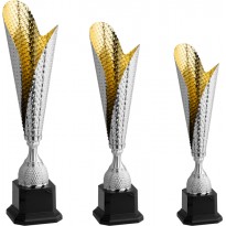 Serie di 3 trofei cm 49-43-38