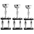 cod. 5.019 - Serie di 3 trofei cm 57-54-52 Made in Italy