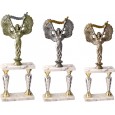 cod. 5.239 - Serie di 3 trofei cm 50-48-47 Made in Italy