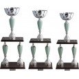 cod. 5.269 - Serie di 3 trofei cm 60-57-53 Made in Italy