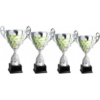 Serie di 4 trofei cm 48-43-38-34