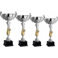 Serie di 4 trofei cm 49-46-43-41