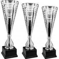 Serie di 3 trofei cm 47-44-42