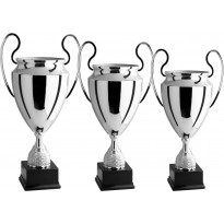 Serie di 3 trofei cm 46-41-36