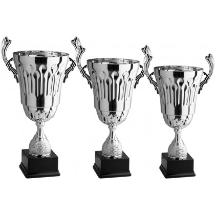 cod. 7.109 - Serie di 3 trofei cm 45-45-40 Made in Italy