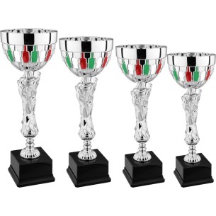 cod. 8.679T - Serie di 4 coppe cm 47-44-42-40 Made in Italy