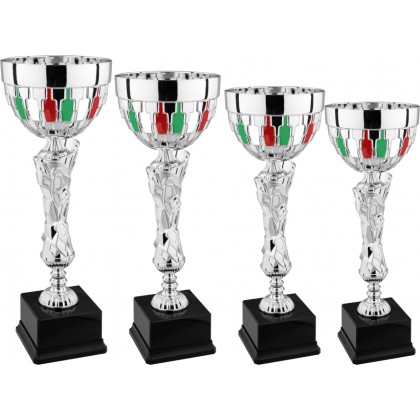 cod. 8.679T - Serie di 4 coppe cm 47-44-42-40 Made in Italy