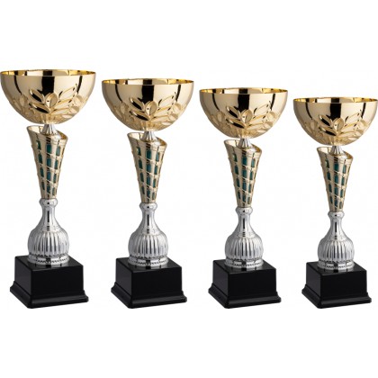 cod. 8.689G - Serie di 4 coppe cm 43-39-36-33 Made in Italy