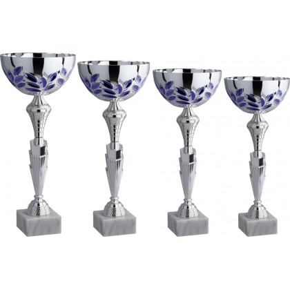 cod. 8.709B - Serie di 4 coppe cm 40-38-35-34 Made in Italy