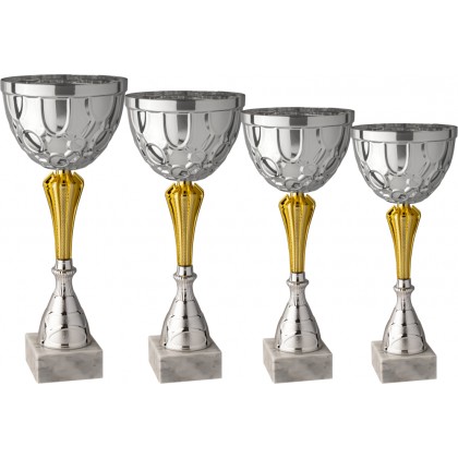 cod. 9.229S - Serie di 4 coppe cm 43-3-36-32 Made in Italy