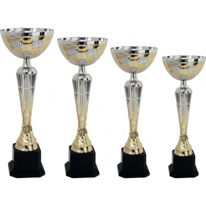 cod. 10.069 - Serie di 4 coppe cm 43-40-34-30 Made in Italy