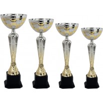 Serie di 4 coppe cm 43-40-34-30