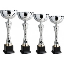 Serie di 4 coppe cm 43-40-36-31