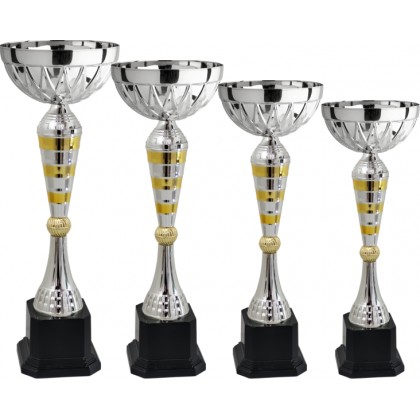 cod. 10.109 - Serie di 4 coppe cm 42-39-36-33 Made in Italy