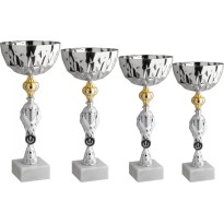 cod. 11.009S - Serie di 4 coppe cm 38-36-35-33 Made in Italy