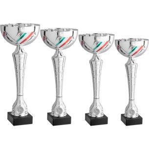 cod. 11.019 - Serie di 4 coppe cm 38-36-34-31 Made in Italy