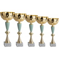 Serie di 5 coppe cm 40-37-34-32-30