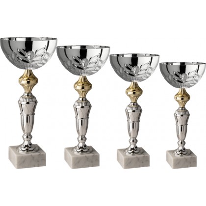 cod. 11.139S - Serie di 4 coppe cm 38-36-34-32 Made in Italy