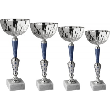 cod. 11.159S - Serie di 4 coppe cm 41-38-34-32 Made in Italy