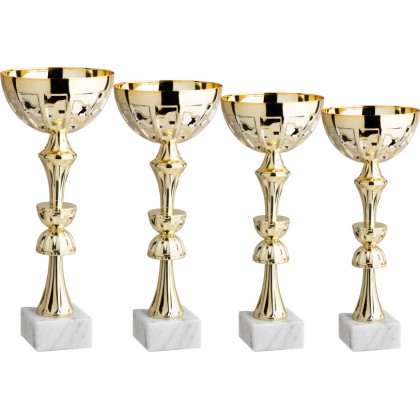 cod. 11.169G - Serie di 4 coppe cm 37-34-32-30 Made in Italy