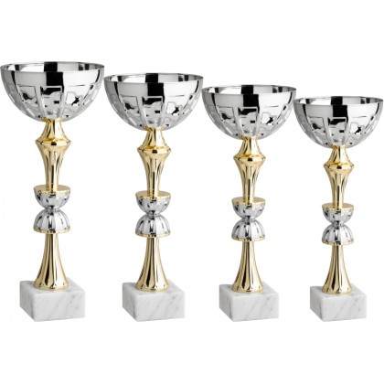 cod. 11.169S - Serie di 4 coppe cm 37-34-32-30 Made in Italy