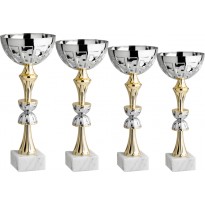 cod. 11.169S - Serie di 4 coppe cm 37-34-32-30 Made in Italy