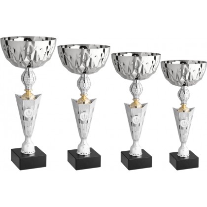 cod. 11.489S - Serie di 4 coppe cm 39-38-36-34 Made in Italy