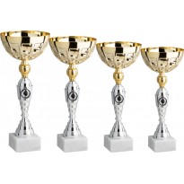 Serie di 4 coppe cm 40-37-35-32