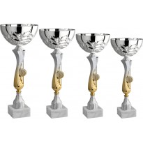 cod. 11.549S - Serie di 4 coppe cm 42-40-38-36 Made in Italy