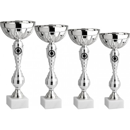 cod. 11.589S - Serie di 4 coppe cm 36-34-32-31 Made in Italy