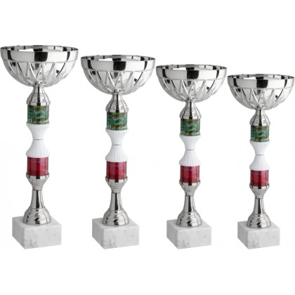 cod. 12.049S - Serie di 4 coppe cm 39-36-34-31 Made in Italy