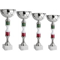 Serie di 4 coppe cm 39-36-34-31