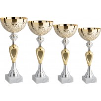 Serie di 4 coppe cm 35-33-31-28