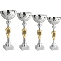 Serie di 4 coppe cm 39