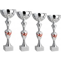 Serie di 4 coppe cm 39-36-33-28