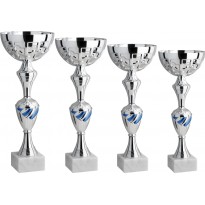 Serie di 4 coppe cm 39-36-33-28